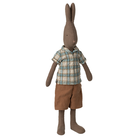 Rabbit Size 3 - Brown - Shirt and Shorts - HoneyBug 
