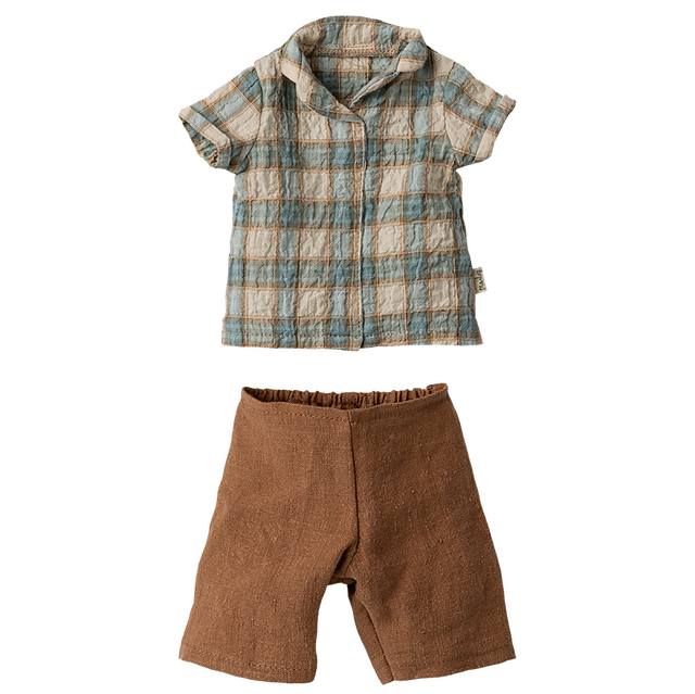 Doll Shirt and Shorts - Size 3 - HoneyBug 