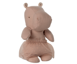 Hippo with Skirt - Small - Soft Rose - HoneyBug 