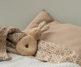 Rabbit Rattle Set - Cream Peach - HoneyBug 