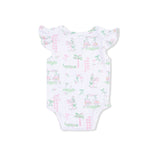 Pretty Golf - Ruffle Sleeve Bodysuit