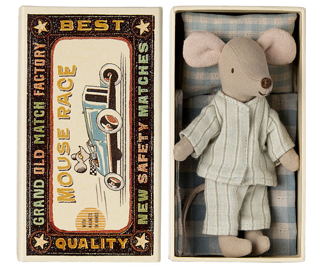 Big Brother Mouse in Box - Mint - HoneyBug 