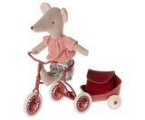 Tricycle Mouse, Big Sister - Red - HoneyBug 