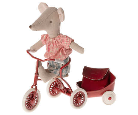 Tricycle Mouse, Big Sister - Red - HoneyBug 