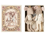 Royal twin mice, Little sister and brother in matchbox - HoneyBug 