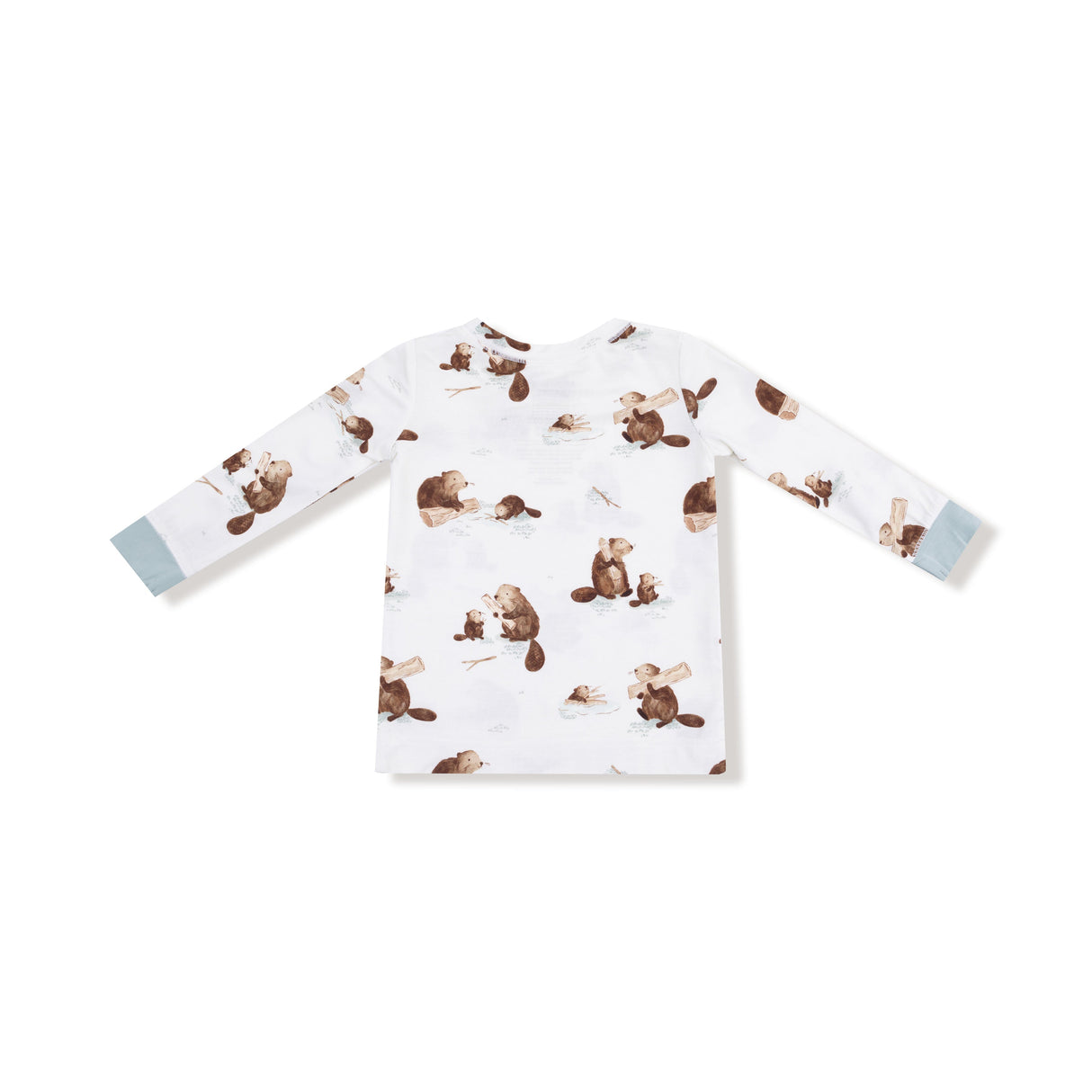Long Sleeve Loungewear Set - Baby Beavers - HoneyBug 