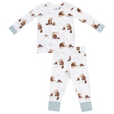 Long Sleeve Loungewear Set - Baby Beavers - HoneyBug 