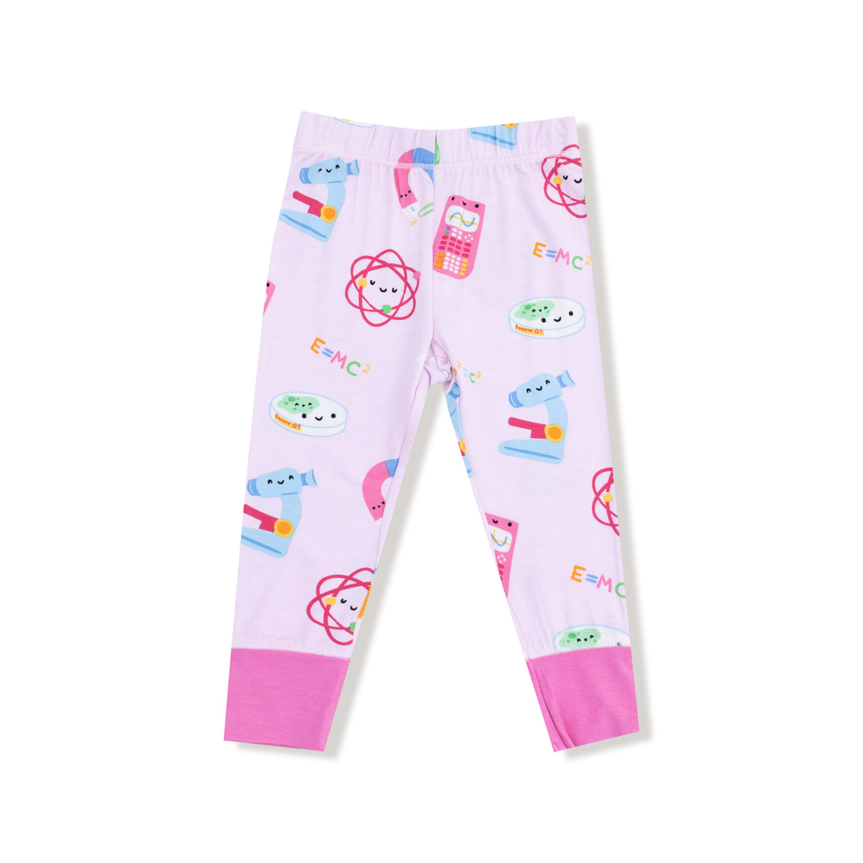 Long Sleeve Loungewear Set - Future Scientist - Pink - HoneyBug 