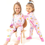 Long Sleeve Loungewear Set - Future Scientist - Pink - HoneyBug 