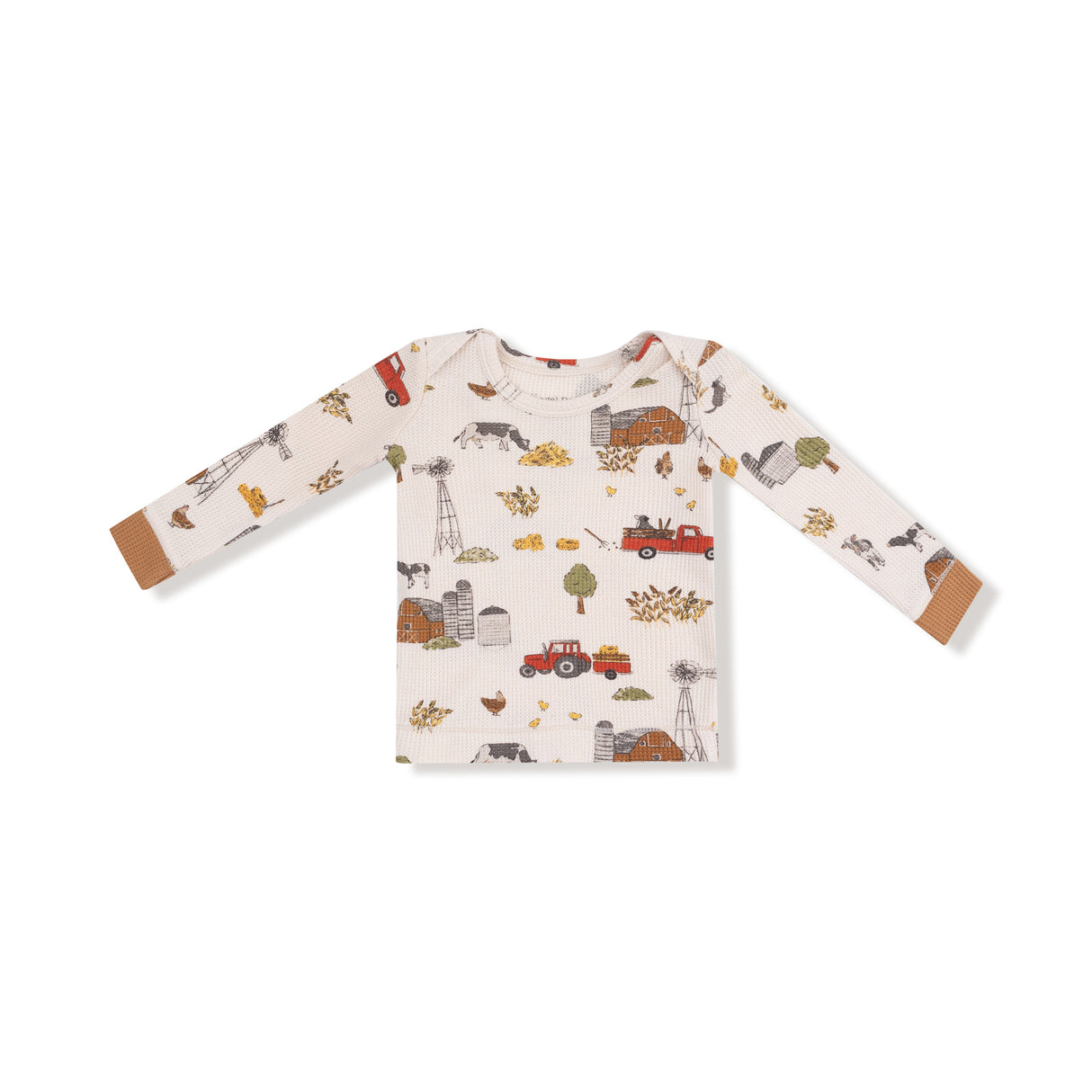 Long Sleeve Loungewear Set - Hay Farmer - HoneyBug 