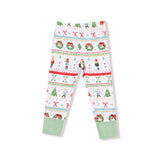 Long Sleeve Loungewear Set - Nutcracker Fair Isle - HoneyBug 