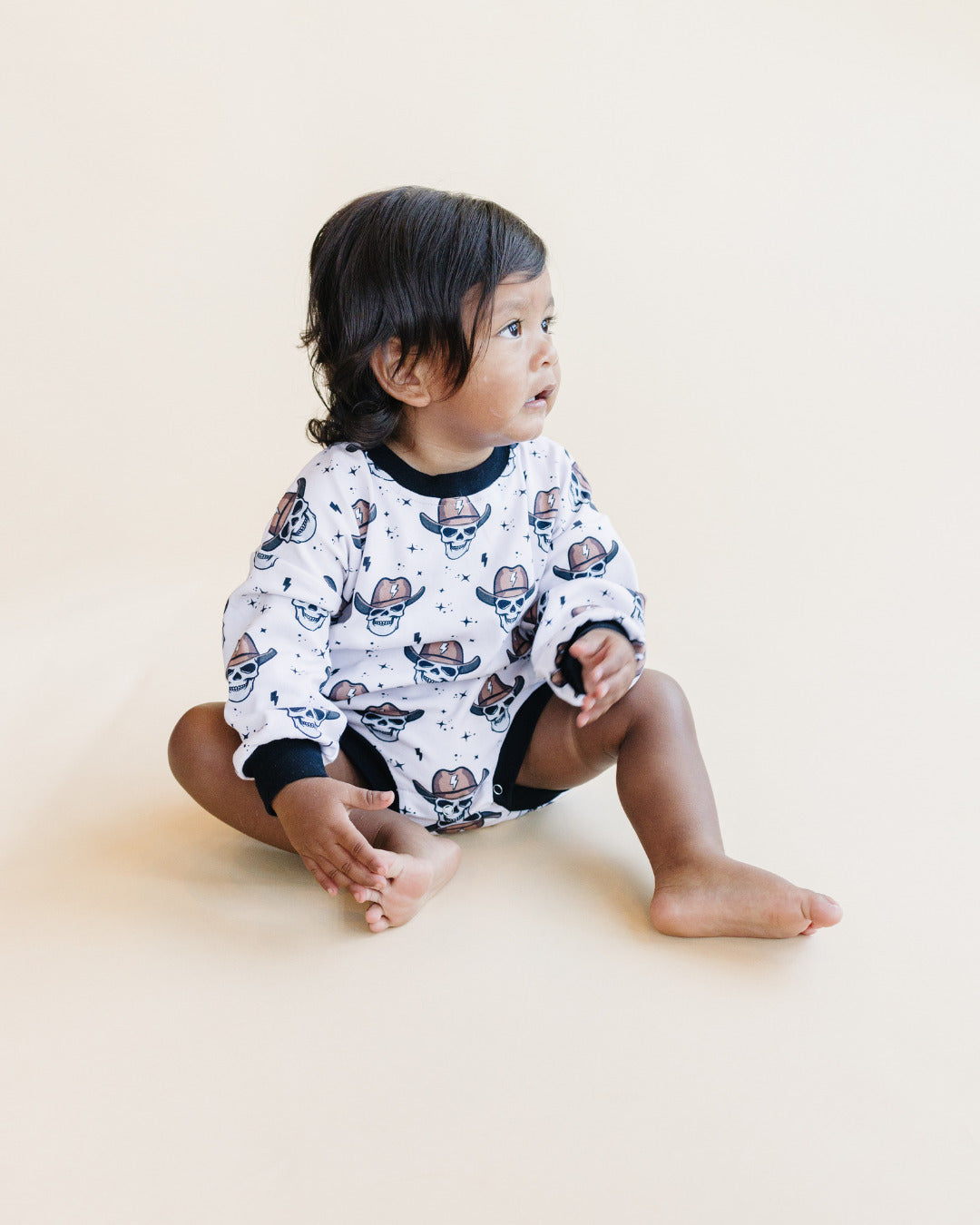 Bubble Romper | Bolt Cowboy - HoneyBug 