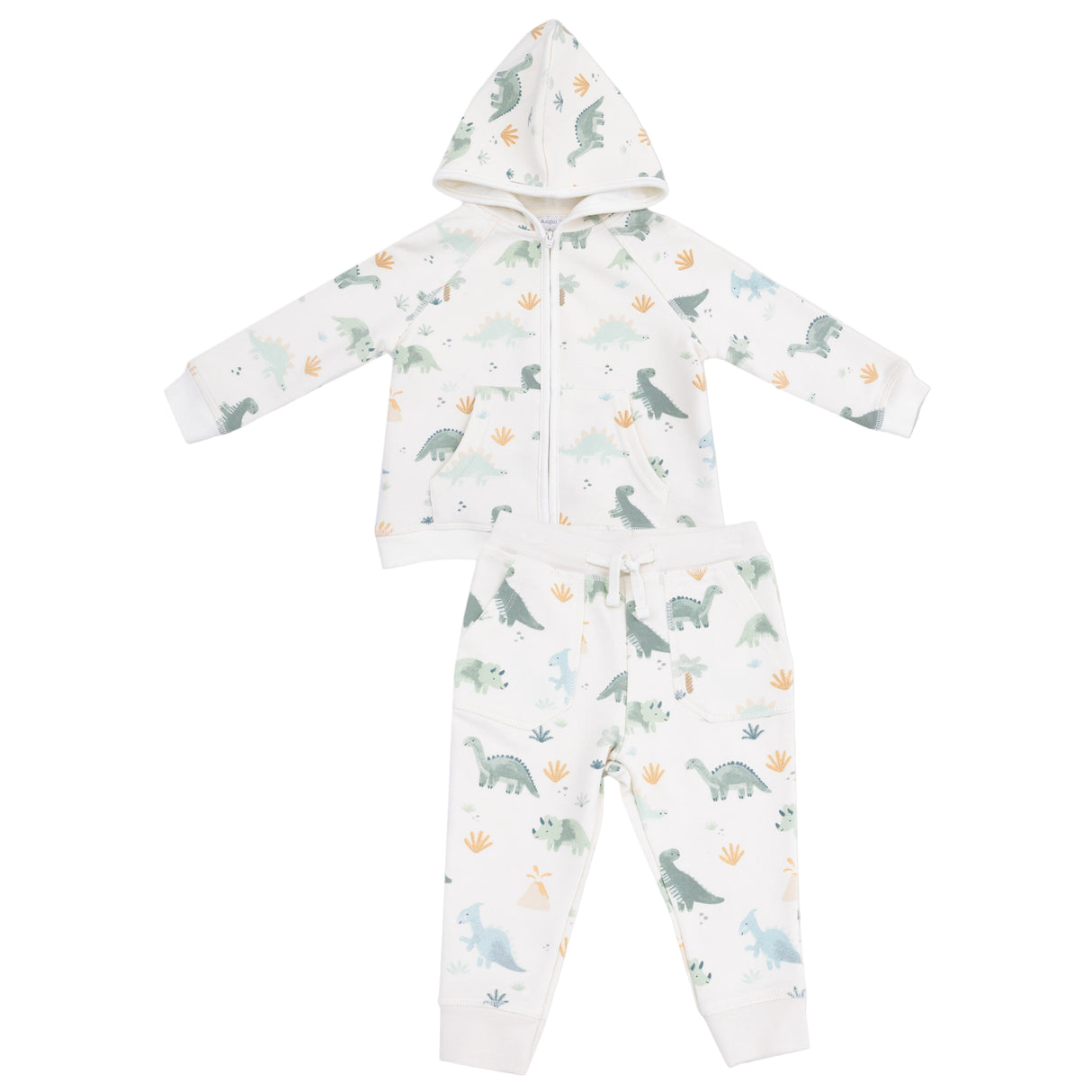 Zip Hoodie and Jogger Set - HoneyBug 