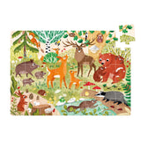 Wild Jumbo Floor Puzzle - Forest Animals - HoneyBug 