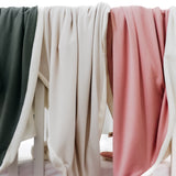 Peony Ribbed Toddler Blanket