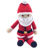 Large Santa Rattle - HoneyBug 