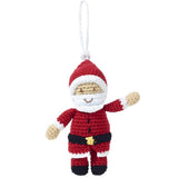 Santa Ornament - HoneyBug 