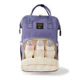 Classic Embroidered Diaper Backpack