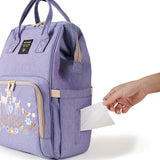 Classic Embroidered Diaper Backpack