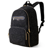 Convertible Tweed Diaper Backpack