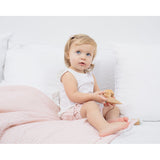 Girls short | dusty pink gingham - HoneyBug 