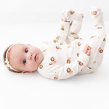 Lion Zippered Footie - HoneyBug 