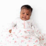 Flamingo Swaddle - HoneyBug 