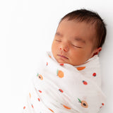 Peach Swaddle Set - HoneyBug 