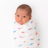 Ice Cream Swaddle - HoneyBug 