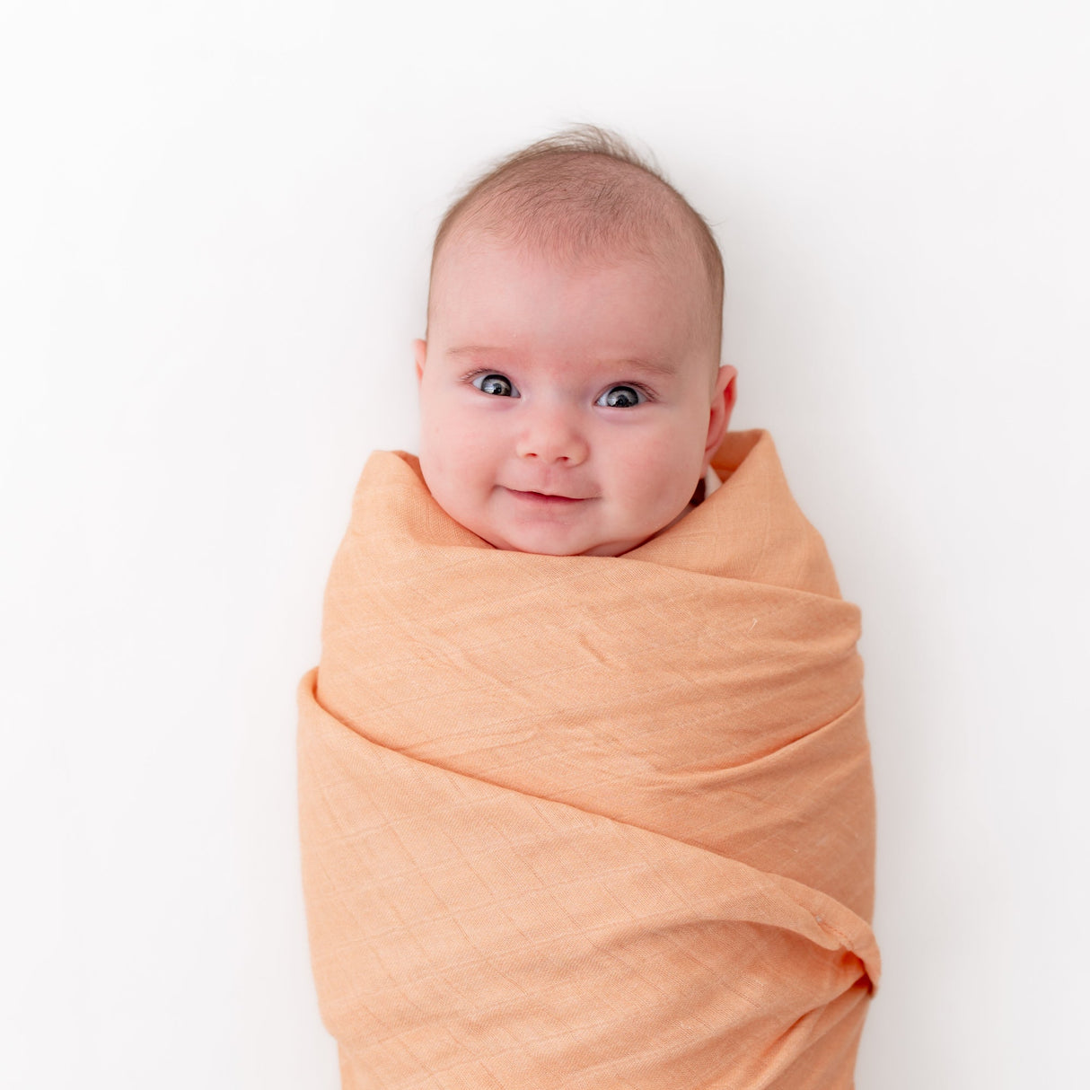 Peach Swaddle Set - HoneyBug 
