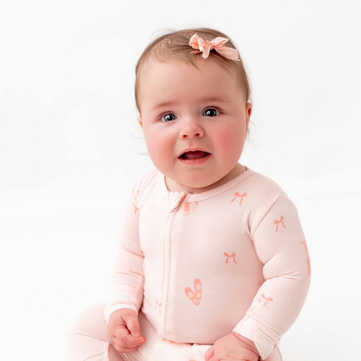 Ballerina Zippered Footie - HoneyBug 