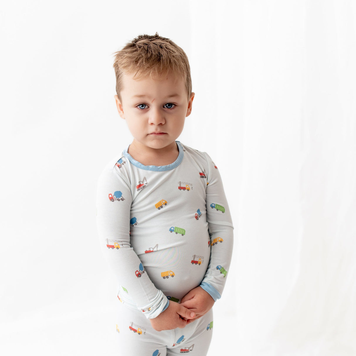 Trucks Pajama Set - HoneyBug 