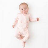Ballerina Zippered Footie - HoneyBug 