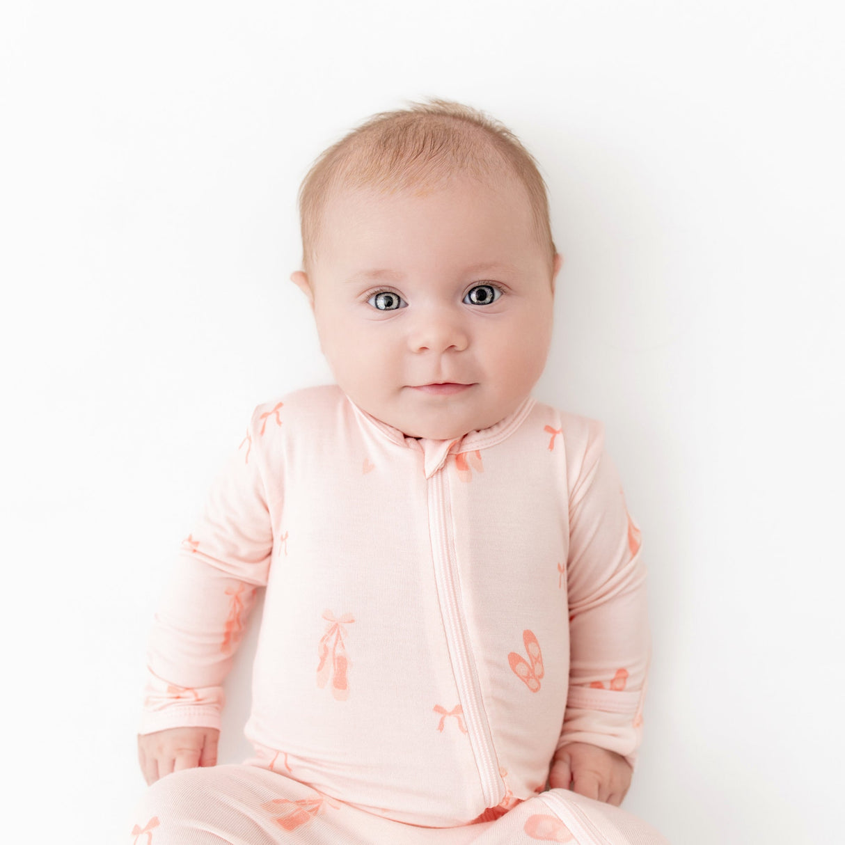 Ballerina Zippered Footie - HoneyBug 