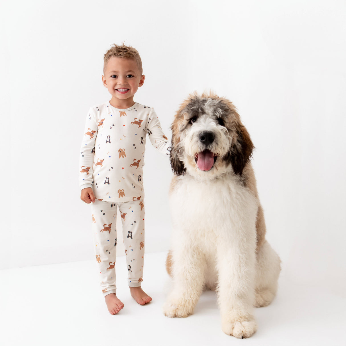 Dogs Pajama Set - HoneyBug 