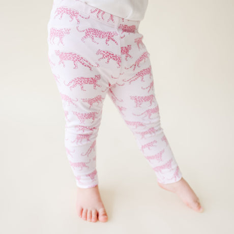Pink Cheetah Legging - HoneyBug 