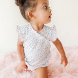 Pink Madison Onesie with Bows - HoneyBug 
