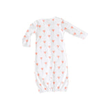 White Heart Balloon Converter Gown - HoneyBug 