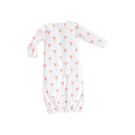 White Heart Balloon Converter Gown - HoneyBug 