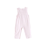 Pink Fox Smocked Romper - HoneyBug 