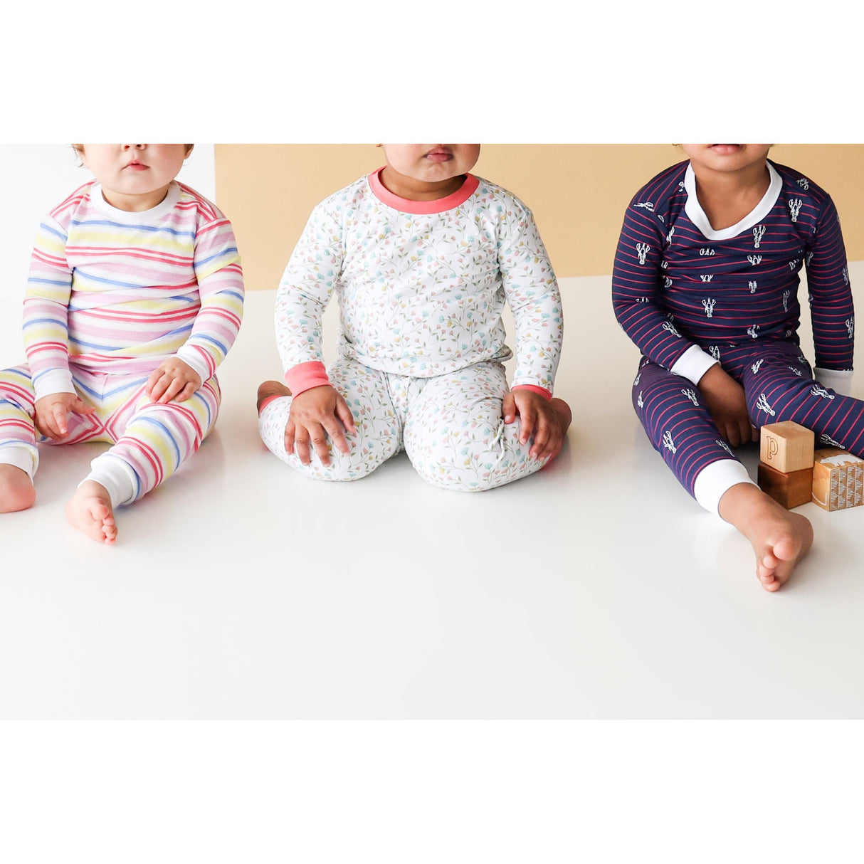 Pink Arabella 2-Piece Pajama - HoneyBug 