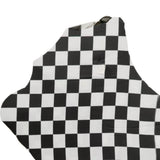 Race Black & White Checkered Carseat Cover