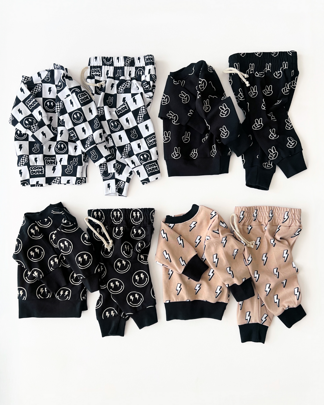 Jogger Set | Lightning Bolt - HoneyBug 