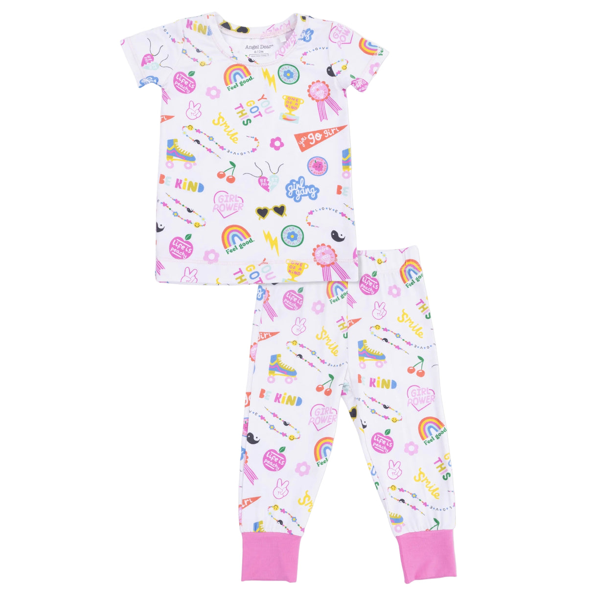 Girl Power - Short Sleeve Loungewear Set