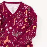 Layette Kimono Jacket - Woodland Dreams