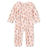 Bamboo Blend L/S Gathered Romper - Wild at Heart