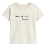 Kids Graphic Tee | Grandma's Little Love | Organic Cotton - HoneyBug 