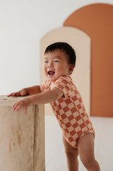 Baby Short Sleeve Bodysuit - HoneyBug 