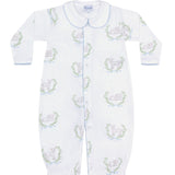 Blue Lamb Print Converter Gown