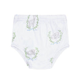 Blue Lamb Print Diaper Cover Set